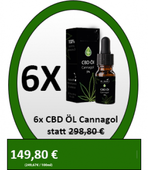 CBD Öl - Cannagol - 6